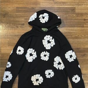 Denim tears black hoodie